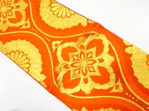 アンティーク　立涌に華紋織り出し袋帯（着用可）